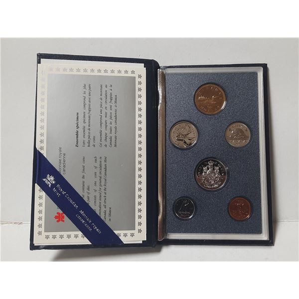 1991 Royal Canadian Mint Specimen Set.