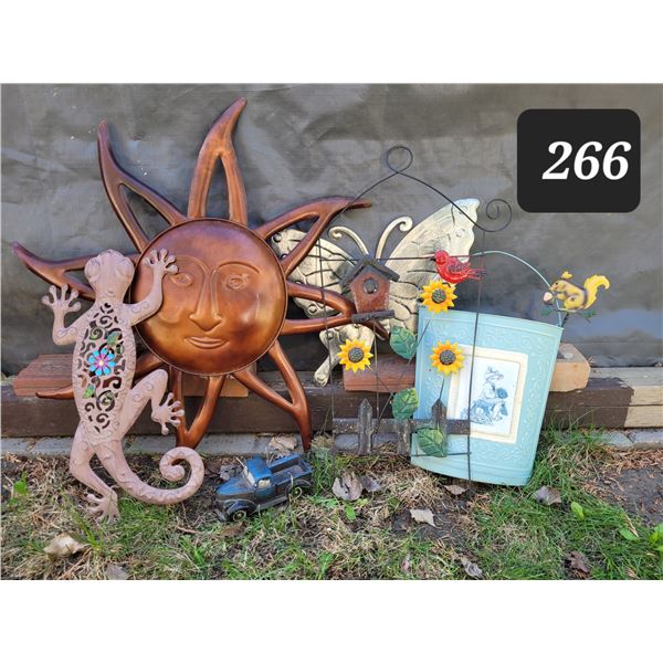 Yard decor.