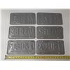 Image 2 : 1972, 1975, 1976 Saskatchewan Licence Plates. (In Pair)