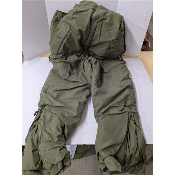 Army surplus insulated pants, used-good condition