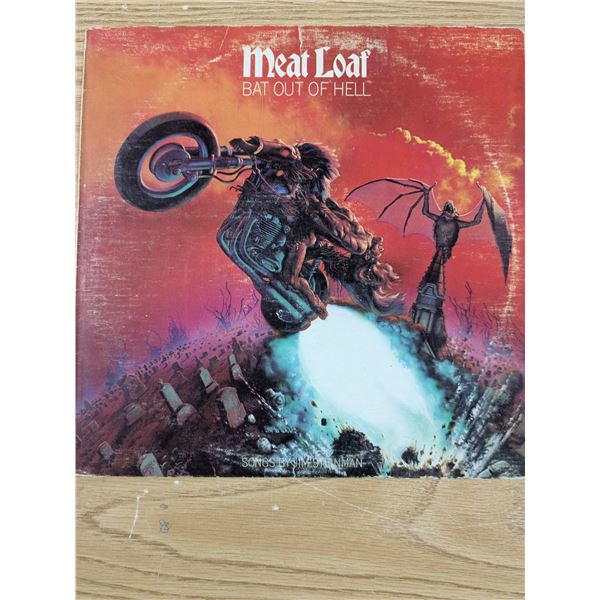 Meatloaf Bat out of Hell Record
