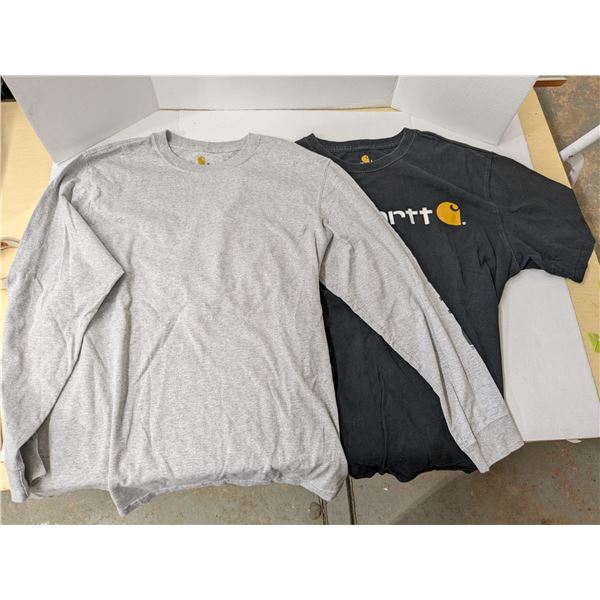 2 Carhartt shirts, size M long sleeve, size Lg t-shirt