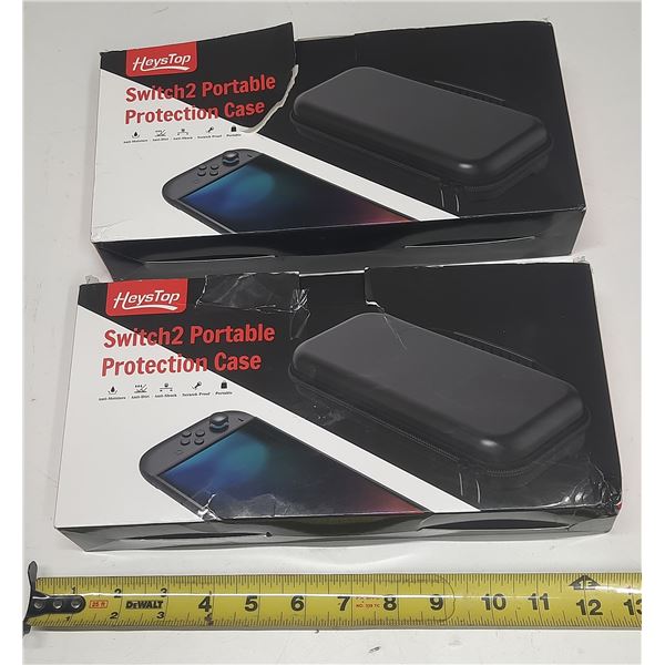 (2) Heystop Switch 2 Portable Protection Case. (New)