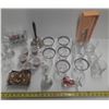 Image 1 : Lot of decorative items, glassware, bells,  etc.