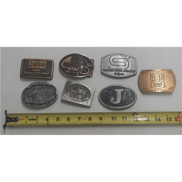 Lot of Vintage Belt Buckles.