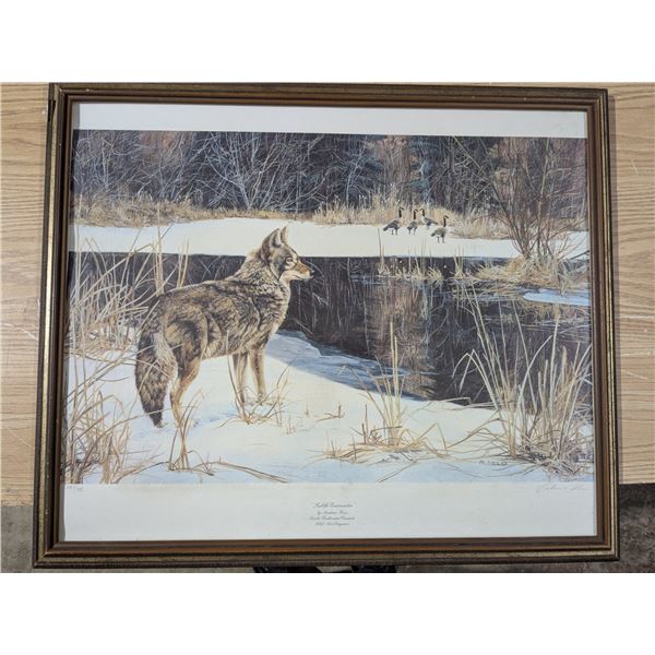 Ducks Unlimited art program 1992, numbered print, 687/725, Arthur Kiss