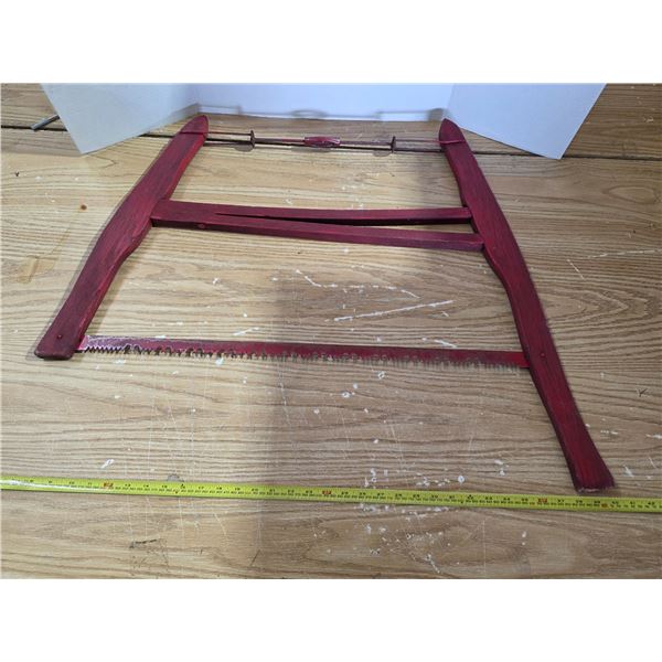 Antique bow saw-