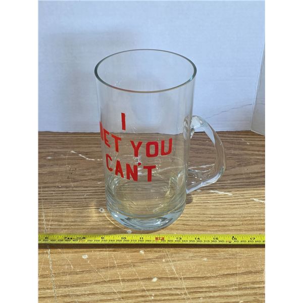 Large beer mug