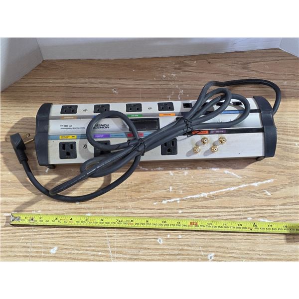 Home theater power center bar