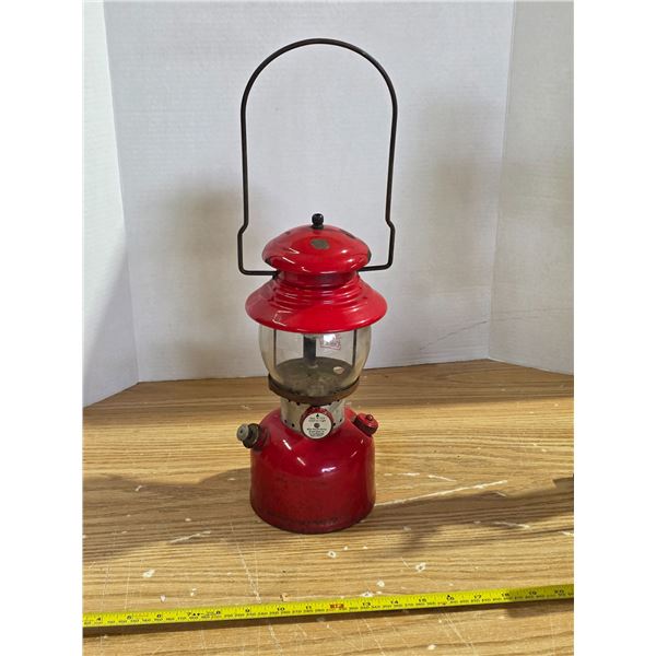 Vintage red Coleman lantern