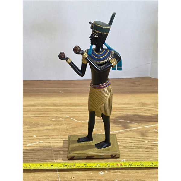 Egyptian statue- 13"H