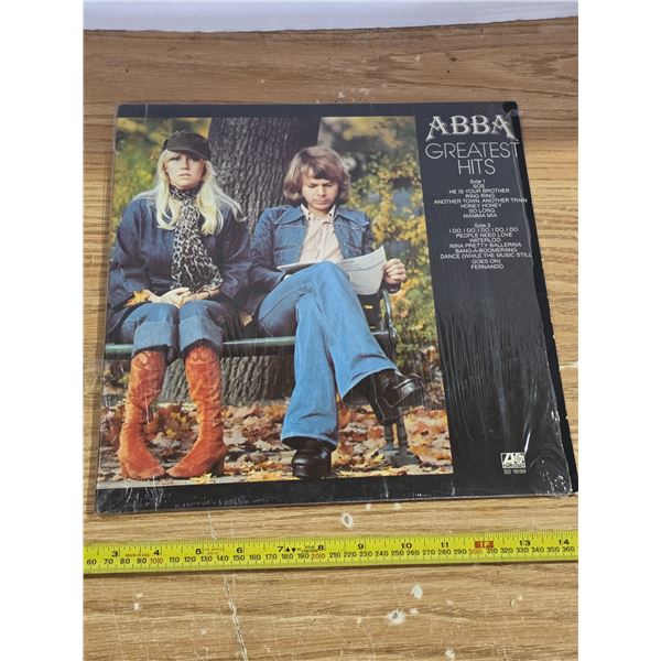 1970's ABBA greatest hits vinyl record