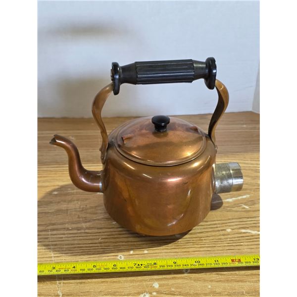 Copper tea pot