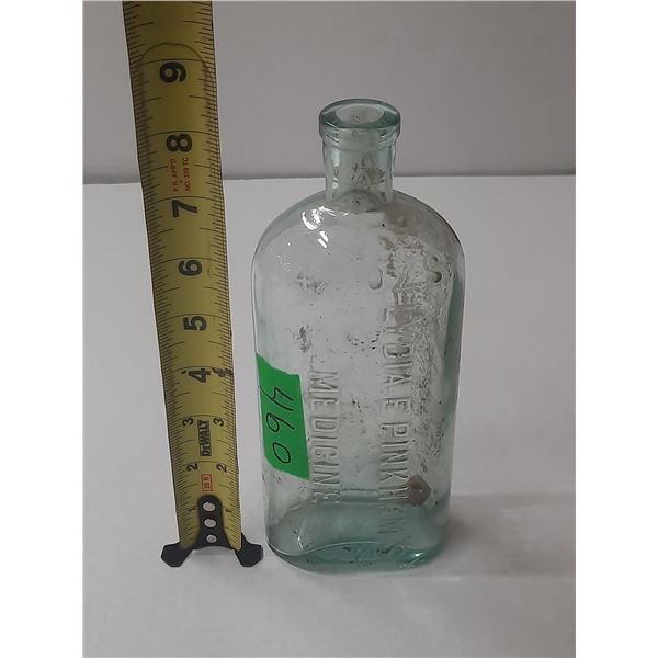 1890-1900 Medicine Bottle, 8” Tall