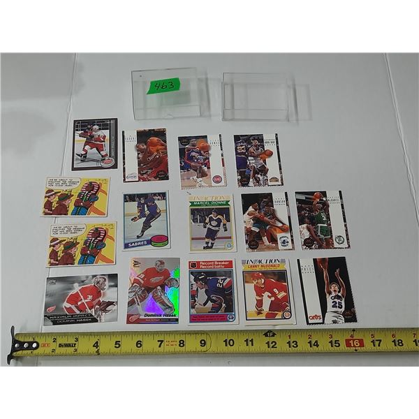 Basketball & Hockey Card Lot, inc. Dominik Hasek, Lanny McDonald etc.