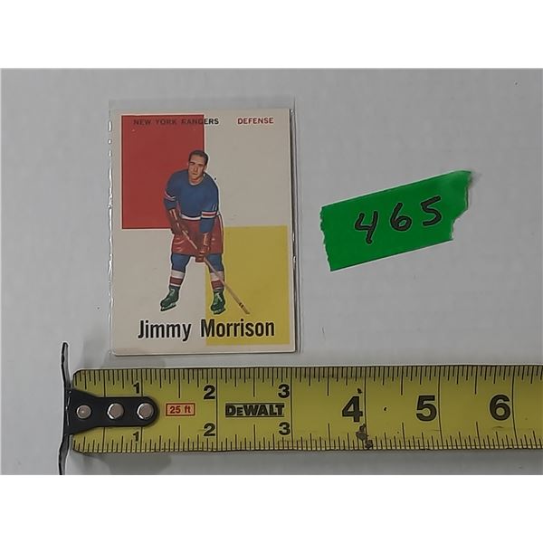 1960-91 Jimmy Morrison All Time Greats Hockey Card