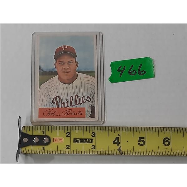 1954 Bowman Robin Roberts Card