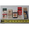 Image 1 : (5) Oil & Gas Empty Matchbooks inc. Texaco, BA, Gulf