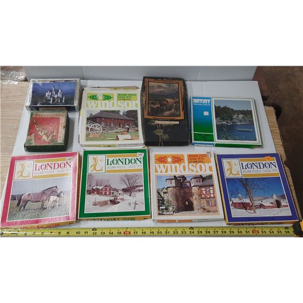 Lot of Jigsaw Puzzles