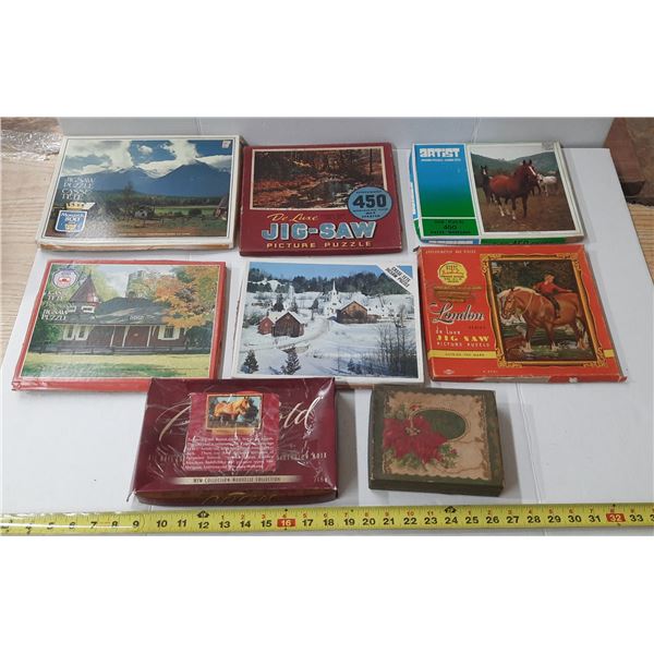 Lot of Jigsaw Puzzles