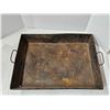 Image 2 : Antique Metal Baking Pans, Rack, etc.