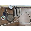 Image 1 : Misc. Lot – Net Handle, Dog Training Bumpers, Camping Pans