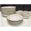Image 19 : 71-Piece Antique Limoges France Elite Works Porcelain Dinnerware Set