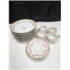 Image 4 : 71-Piece Antique Limoges France Elite Works Porcelain Dinnerware Set