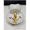 Image 6 : Antique Limoges France Porcelain Creamer & Sugar Bowl Set and Small Tray