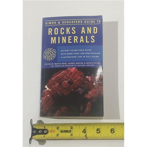 Simon & Schuster's Guide to Rocks and Minerals field guide.