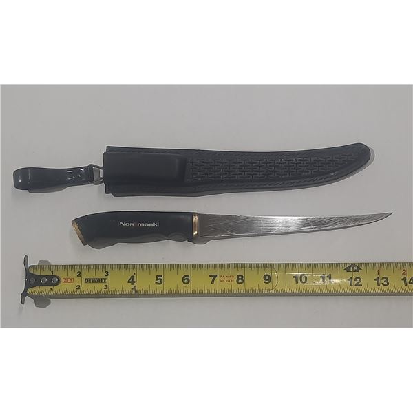 Vintage Normark Knife was manufactured in Finland.