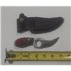 Image 1 : This is a 6-inch overall length, fixed-blade "Short Skinner" hunting knife. (Made In Pakistan).