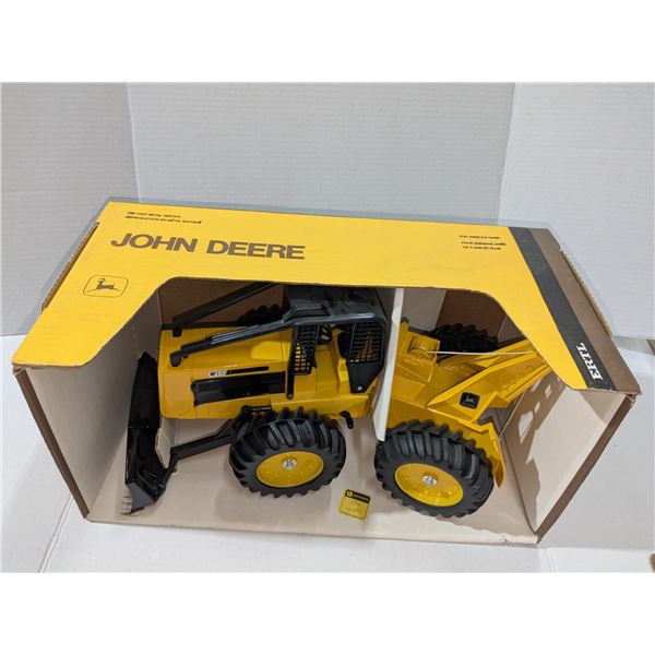 replica/toy John Deere skidder, new in box
