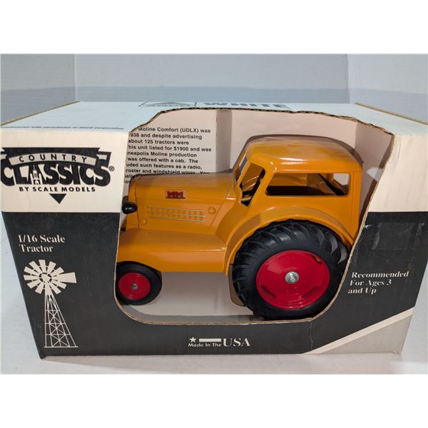 replica "moline Comfort" tractor, 1/16 scale