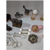 Image 3 : Mixed crystal, glass and silver décor/collectibles