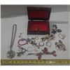 Image 1 : Jewelry Box with assorted jewelry.