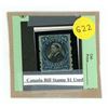Image 1 : Canada Bill Stamp $1 Used.