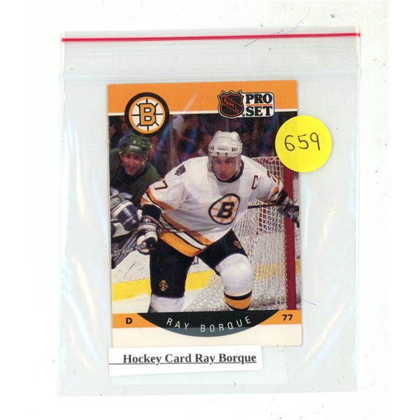 Hockey Card Ray Borque.