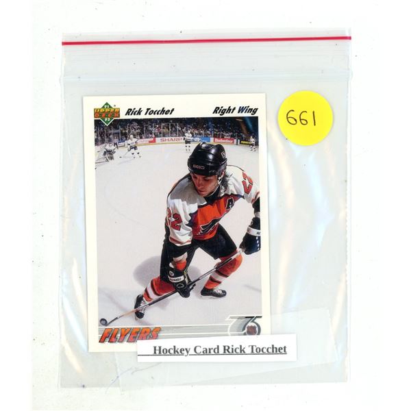 Hockey Card Rick Tocchet.
