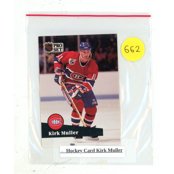 Hockey Card Kirk Muller.