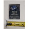 Image 2 : James Bond 007 playing cards are a 2002 collector's deck featuring scenes from films 11 through 19.