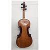 Image 3 : Antique Wooden Violin Fiddle w/ Red Velvet Lined Hard Case - As Is