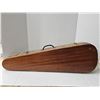 Image 7 : Antique Wooden Violin Fiddle w/ Red Velvet Lined Hard Case - As Is
