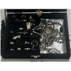 Image 5 : Black Jewelry Box with Jewelry.