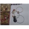 Image 2 : Vintage Jewelry Tin with Jewelry and Tokens/Coins.