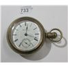 Image 1 : SETH THOMAS 18S, 7J POCKET WATCH RUNS