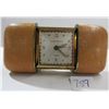 Image 2 : REAL NICE PHINNEY-WALKER CASED TRAVEL ALARM, RUNS