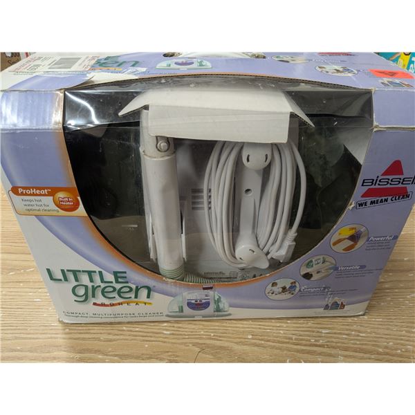Bissell littlegreen proheat, compact steam cleaner