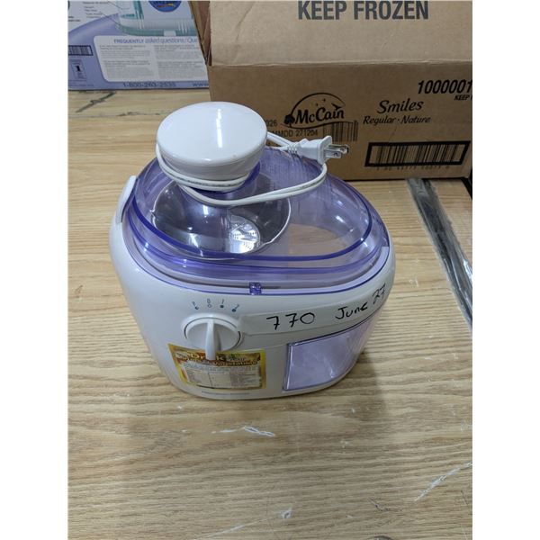 hamilton beach veggie juicer/dispenser