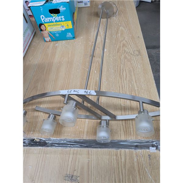 light fixture for tall ceilings, 42" long